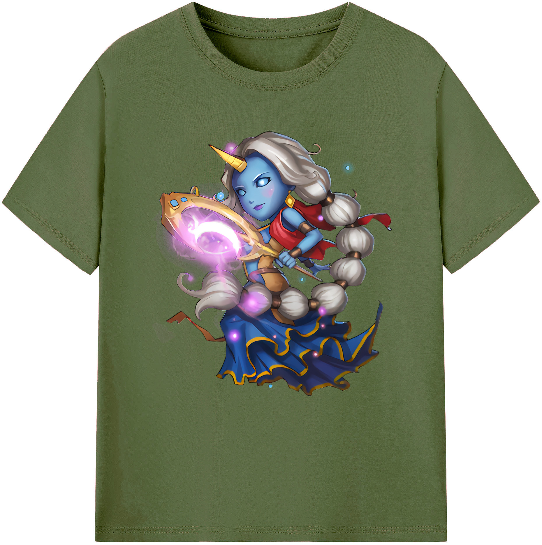 リーグ・オブ・レジェンド League of Legends LOL 綿100％半袖Tシャツ（フロントプリント）